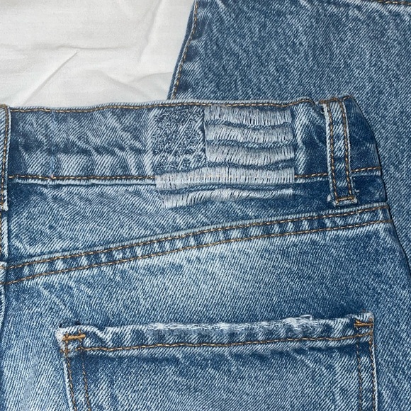 Asymmetric button jeans size 26 - Picture 4 of 6